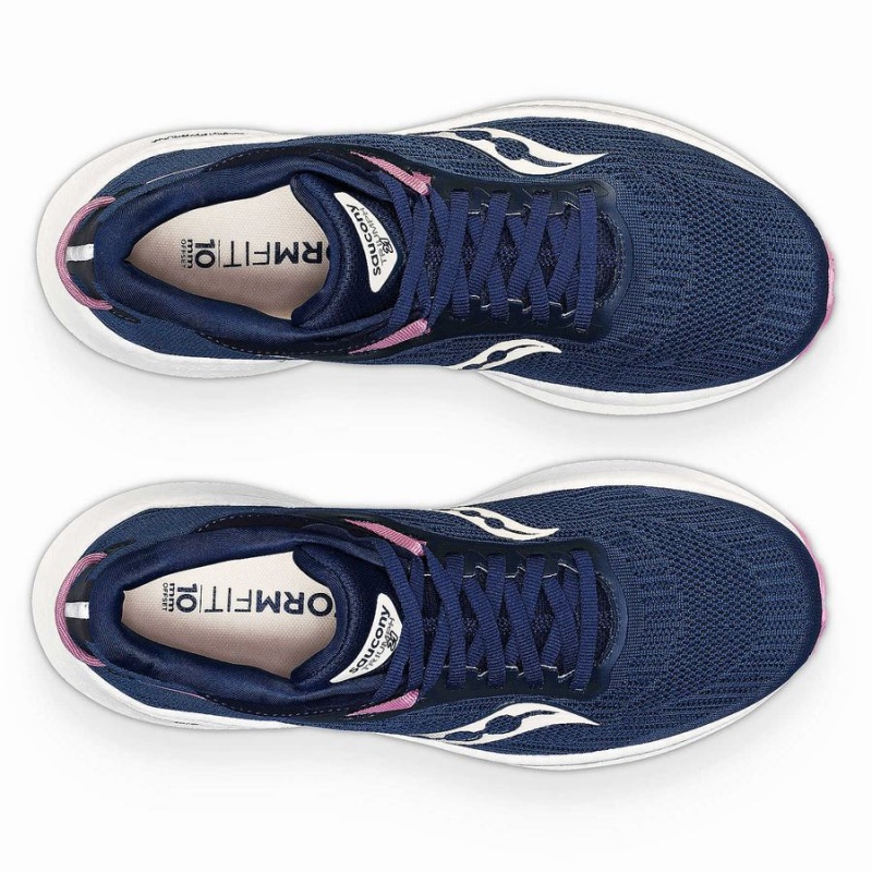 Saucony Triumph 21 Naisten Juoksukengät Laivastonsininen Violetit | Suomi S15907-Z13