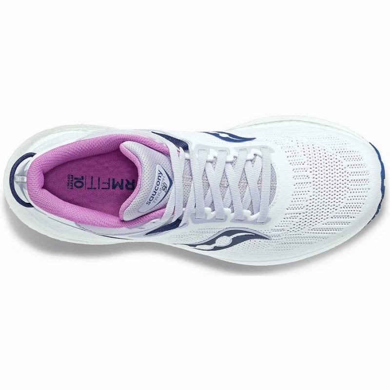 Saucony Triumph 21 Naisten Juoksukengät Valkoinen Indigo | Suomi S96320-U08