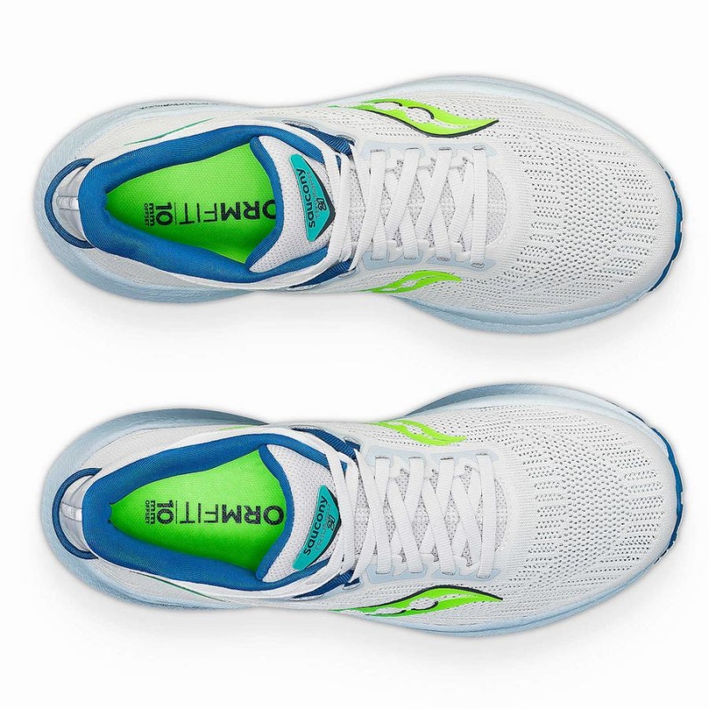 Saucony Triumph 21 Naisten Juoksukengät Valkoinen Minttu | Suomi S31547-M60