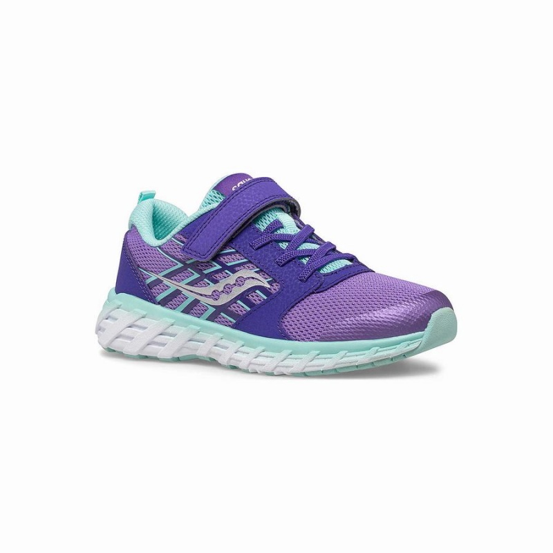 Saucony Tuuli 2.0 A/C Sneaker Lasten Juoksukengät Violetit | Suomi S17508-V16