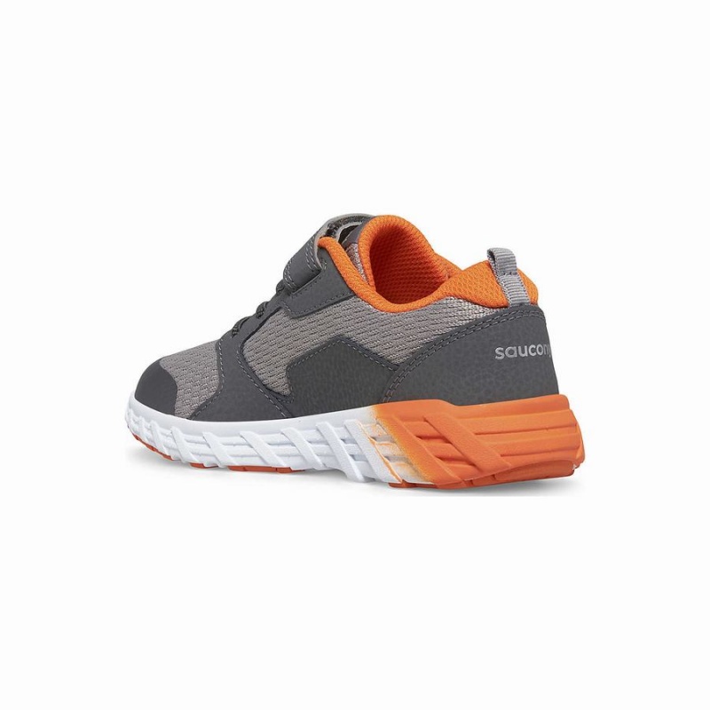 Saucony Tuuli 2.0 A/C Sneaker Lasten Juoksukengät Harmaat Oranssi | Suomi S01753-N58