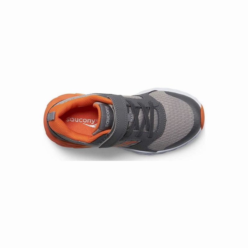 Saucony Tuuli 2.0 A/C Sneaker Lasten Juoksukengät Harmaat Oranssi | Suomi S01753-N58