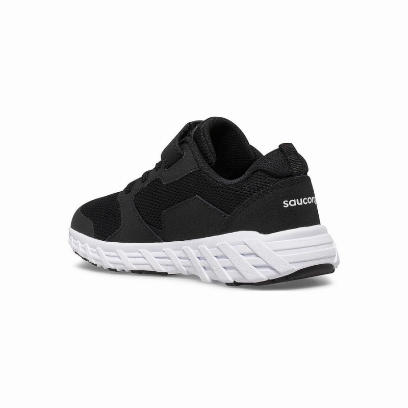 Saucony Tuuli 2.0 A/C Sneaker Lasten Juoksukengät Mustat Valkoinen | Suomi S85094-M71