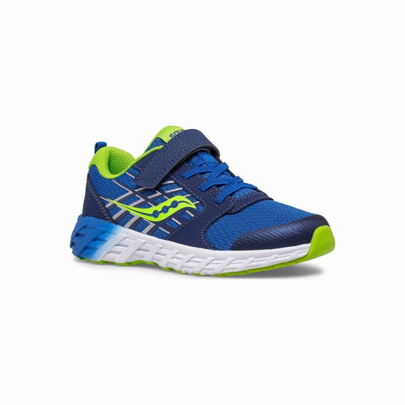 Saucony Tuuli 2.0 A/C Sneaker Lasten Juoksukengät Sininen Vihreä | Suomi S76415-A39