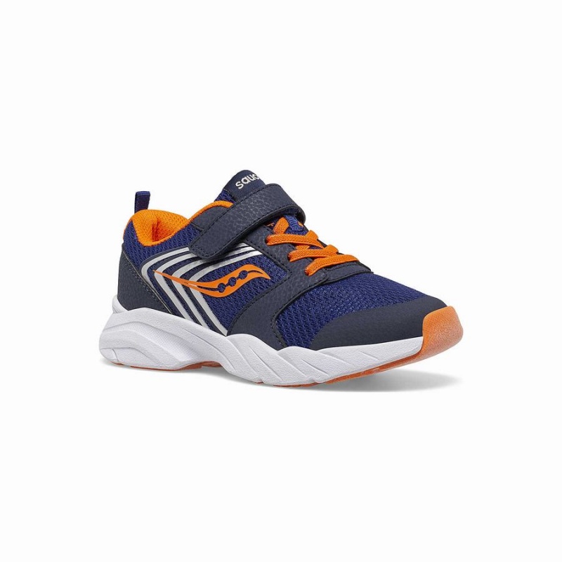 Saucony Tuuli FST A/C Sneaker Lasten Juoksukengät Laivastonsininen Oranssi | Suomi S69832-Z89