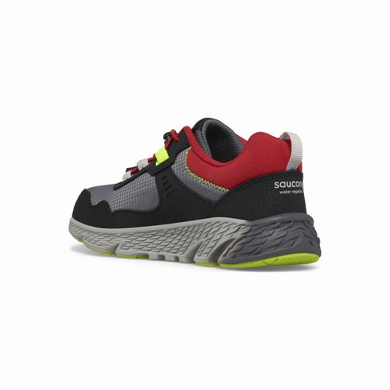 Saucony Tuuli Shield 3.0 Sneaker Lasten Juoksukengät Harmaat Punainen | Suomi S10249-V21