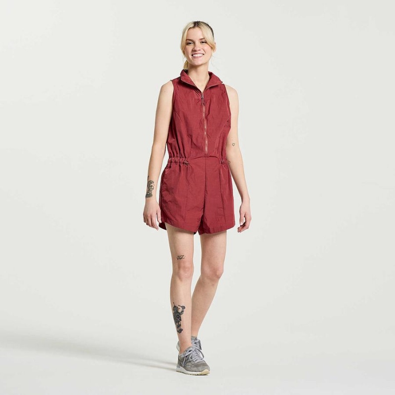 Saucony Unwind Romper Naisten Jumpsuit Apple Butter | Suomi S81025-Q92