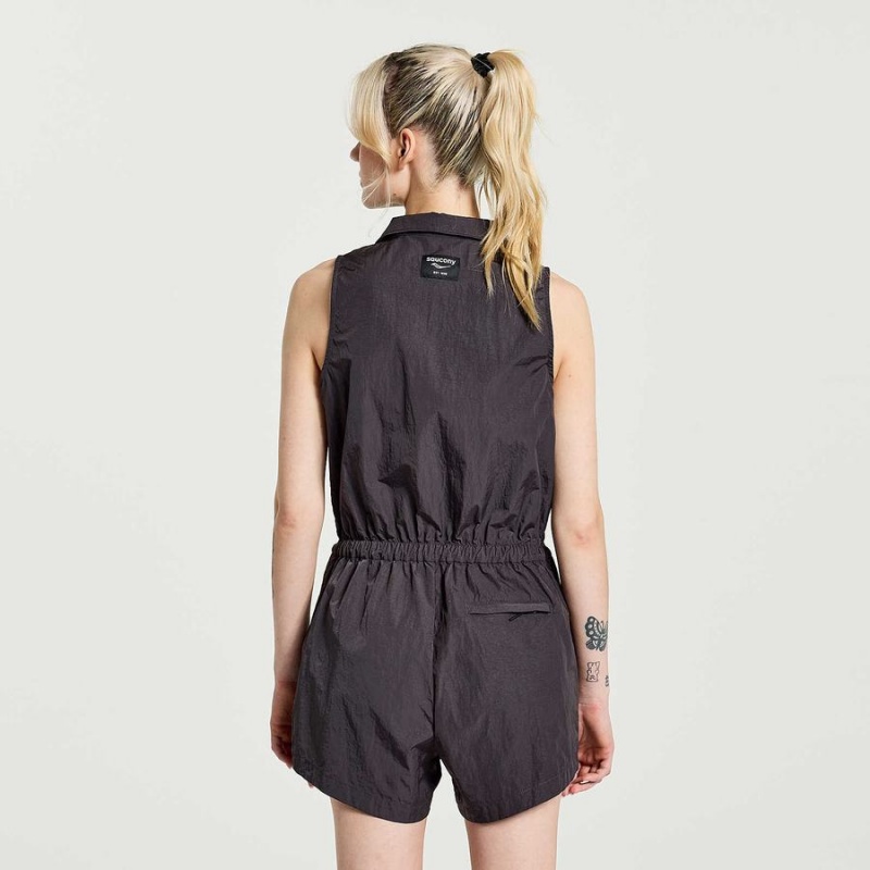 Saucony Unwind Romper Naisten Jumpsuit Basalt | Suomi S18503-L59