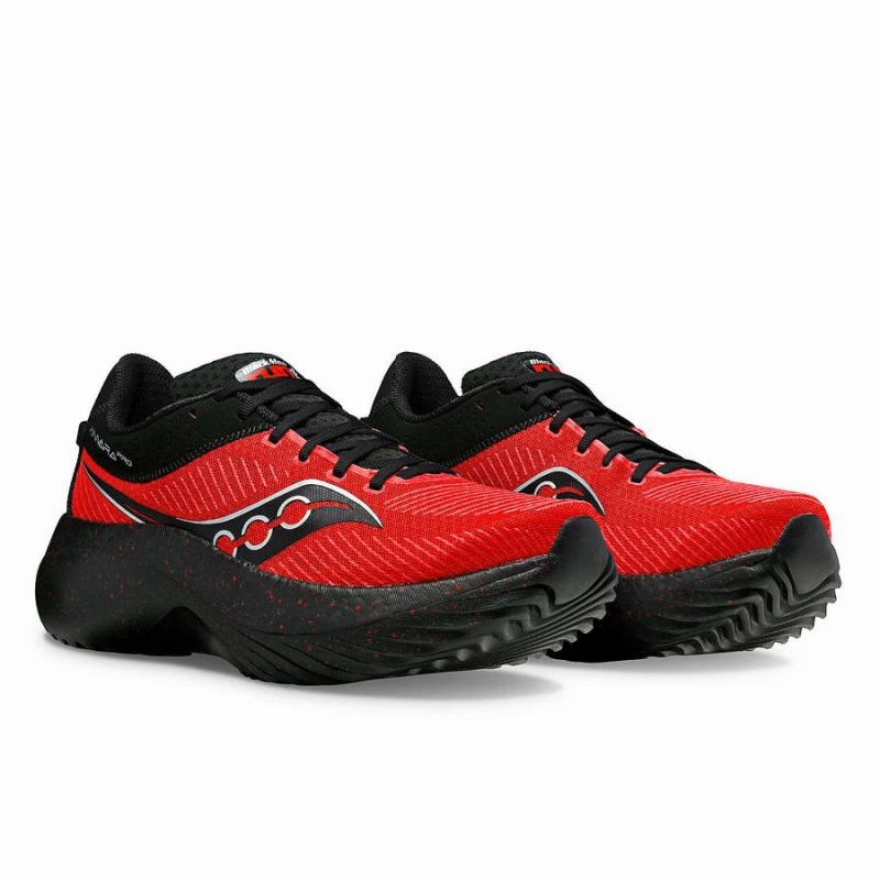 Saucony X Black Men Run Kinvara Pro Miesten Juoksukengät Punainen Mustat | Suomi S64750-C93