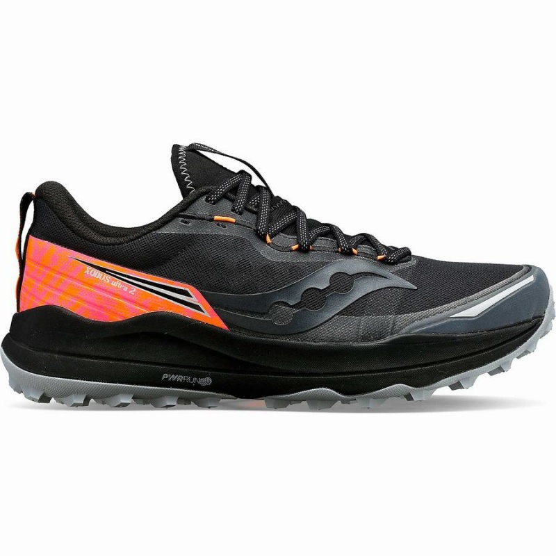 Saucony Xodus Ultra 2 Miesten Juoksukengät Mustat | Suomi S14789-P09