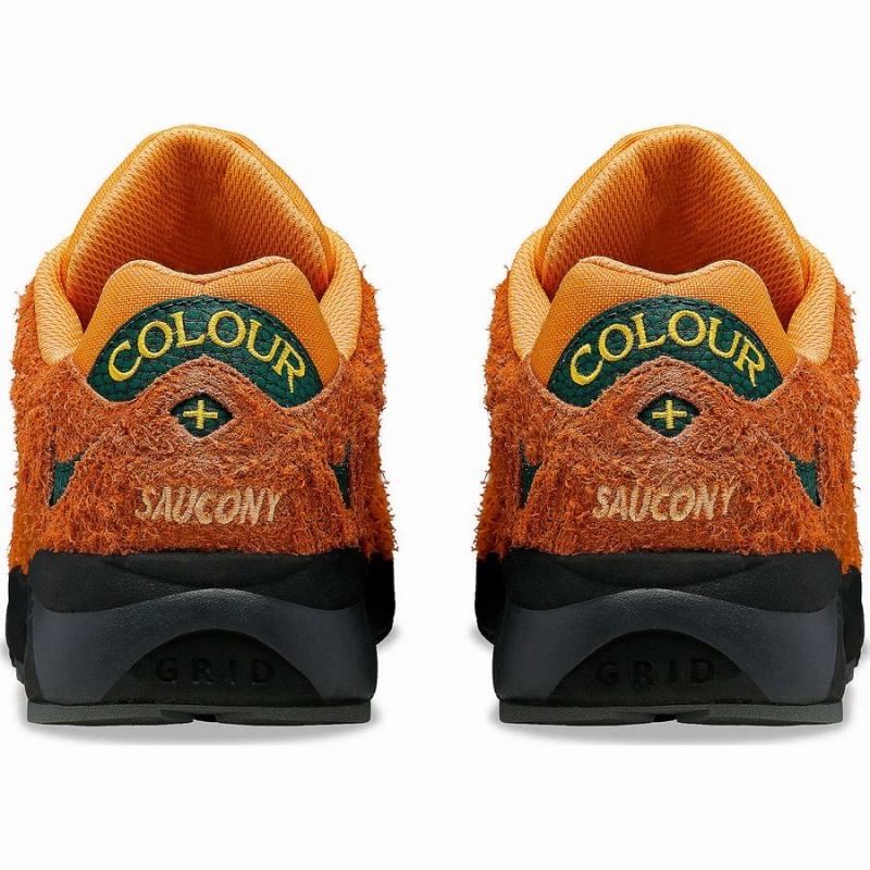 Saucony x Colour Plus Grid Shadow 2 Miesten Tennarit Ruskea Vihreä | Suomi S78642-T25